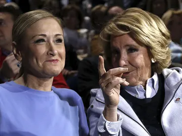 Las candidatas del PP en Madrid en su primer acto de precampaña juntas Las candidatas del PP en Madrid en su primer acto de precampaña juntas