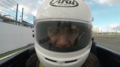 El casting de Lucía Villalón para ser la nueva reportera de Fórmula 1