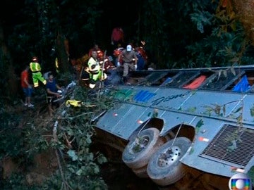 Accidente de autobús en Brasil