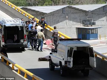 Lugar donde asesinaron a las tres jóvenes Lugar donde asesinaron a las tres jóvenes