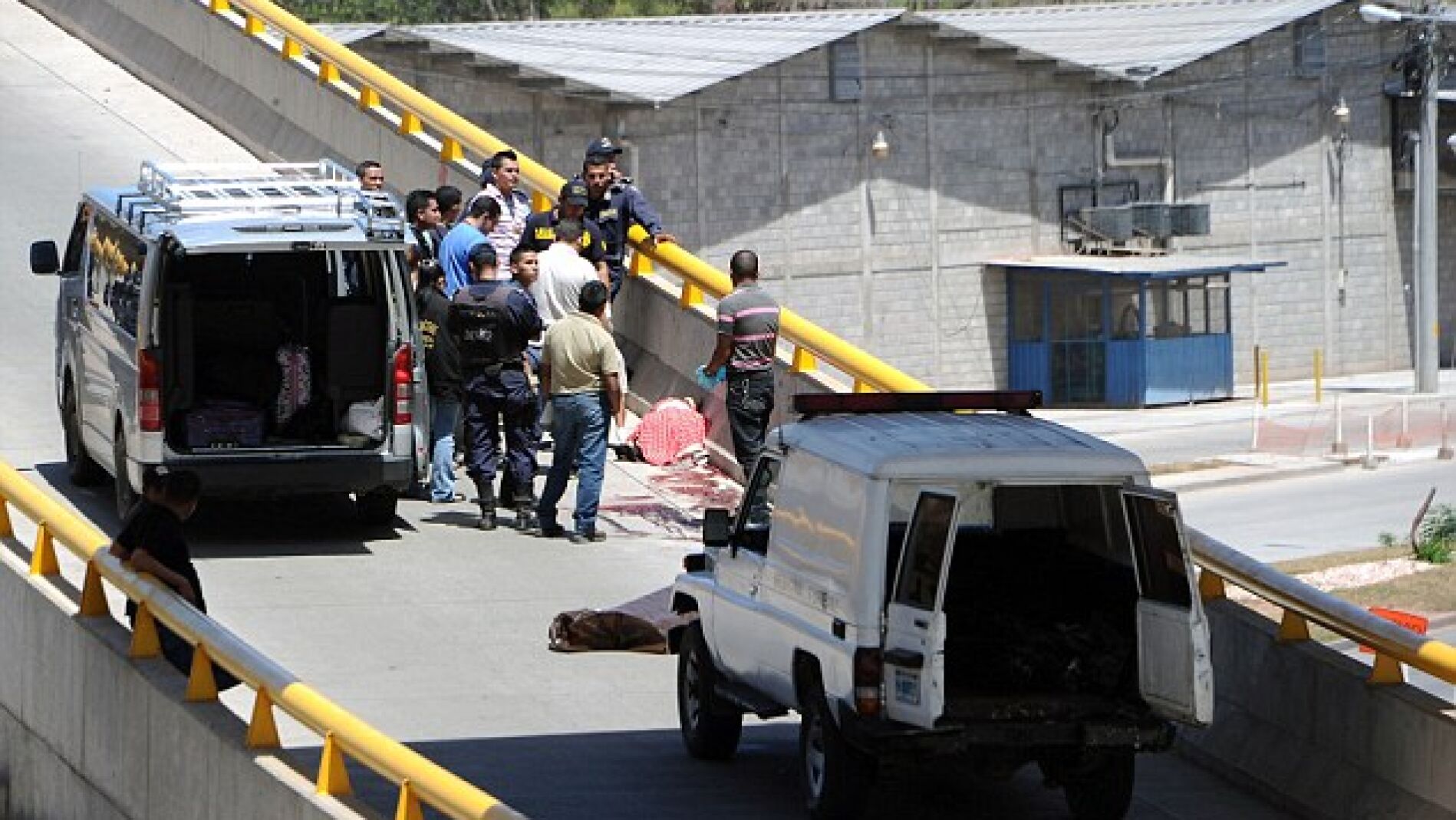 Lugar donde asesinaron a las tres j&oacute;venes