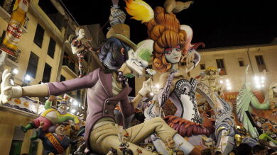 La Falla del Pilar se alza con el primer premio de la festividad valenciana