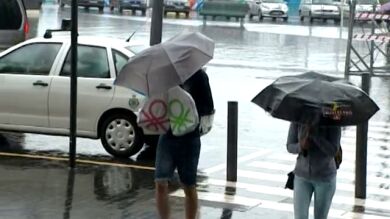 Lluvia, granizo y nieve dan la bienvenida a la primavera