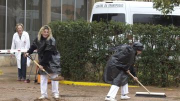 Fuertes lluvias en Castellón