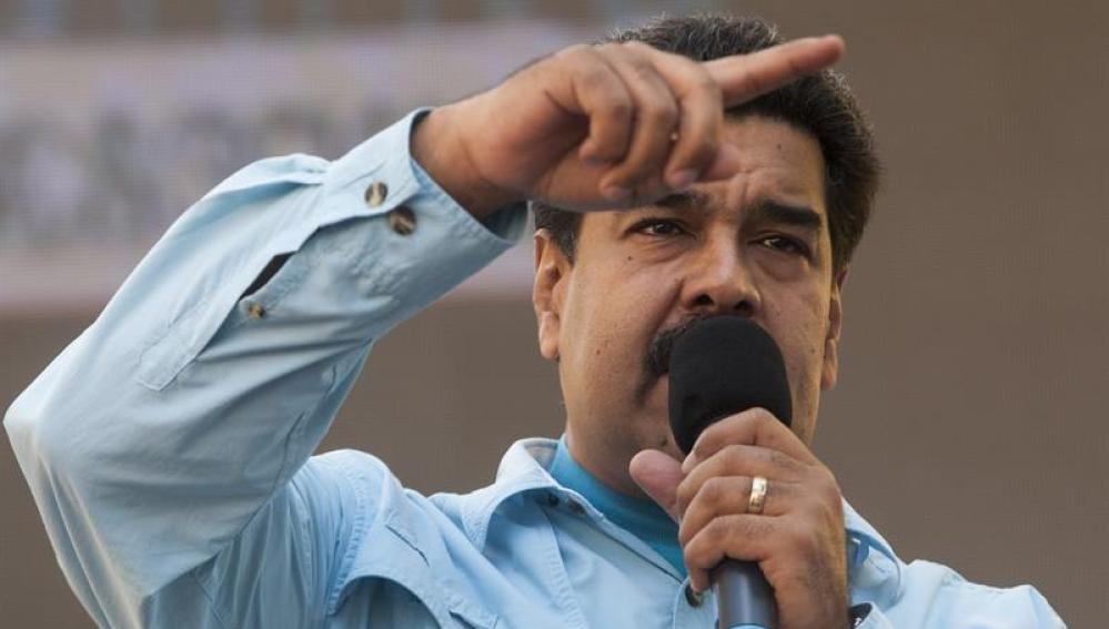  El Presidente de Venezuela, Nicolás Maduro.