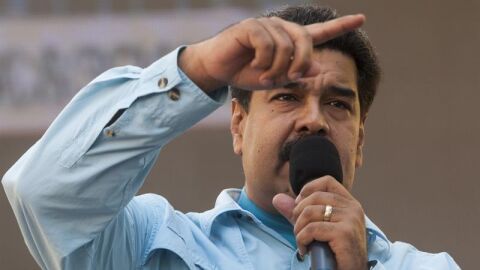  El Presidente de Venezuela, Nicol&aacute;s Maduro.