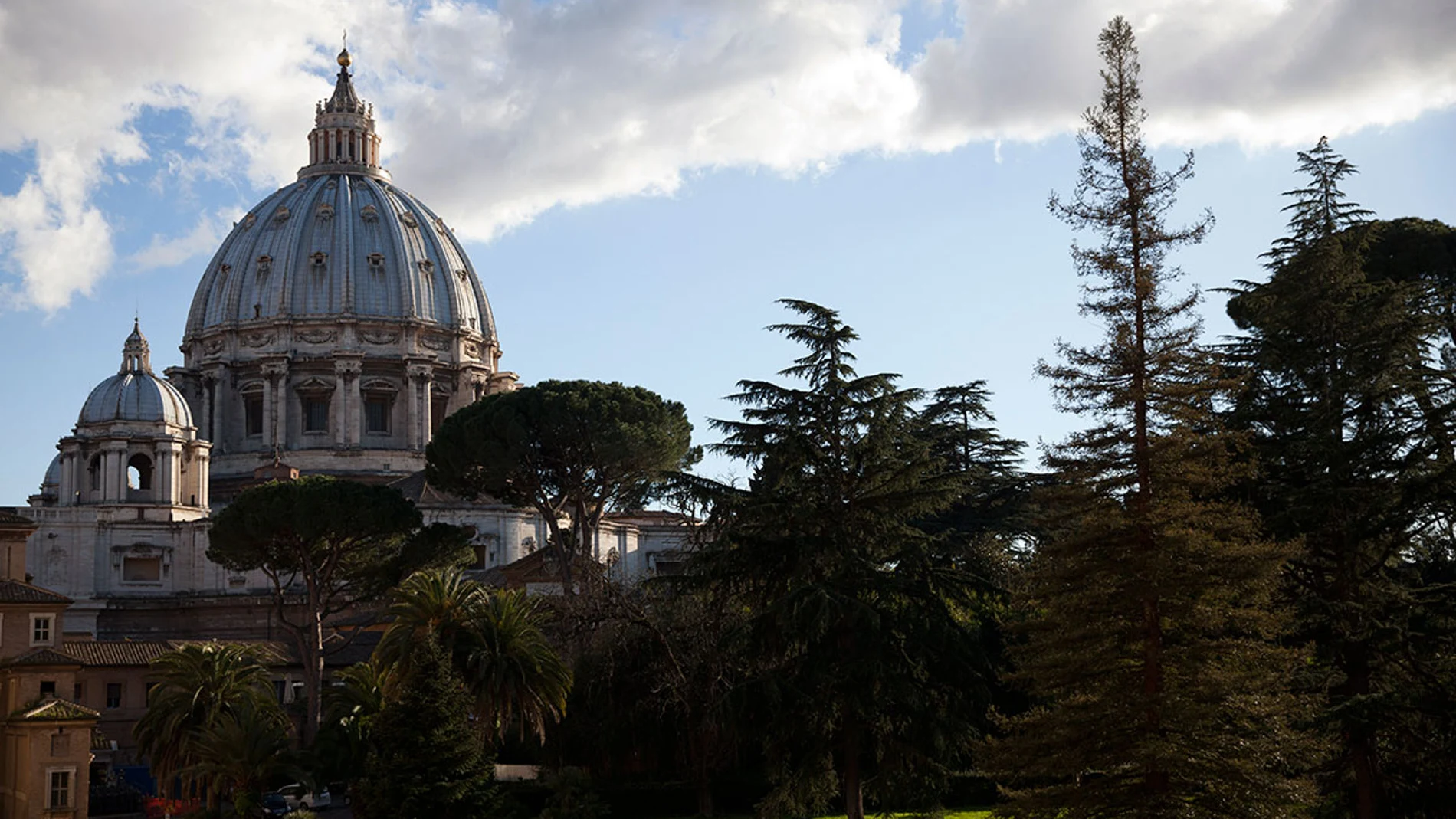 Vista de los Museos Vaticanos en Roma Vista de los Museos Vaticanos en Roma