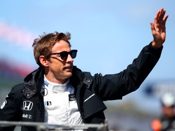 El piloto de McLaren, Jenson Button.