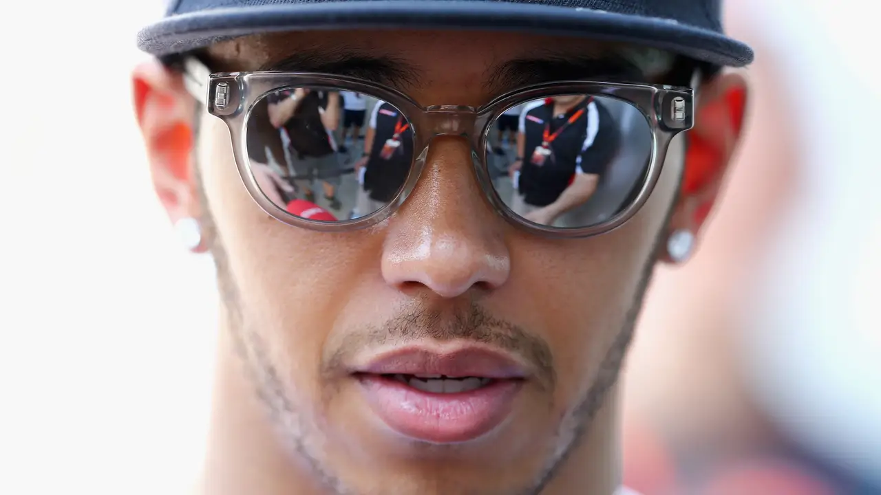 El campeón del mundo, Lewis Hamilton