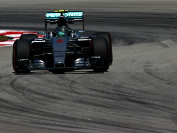 Rosberg, de frente