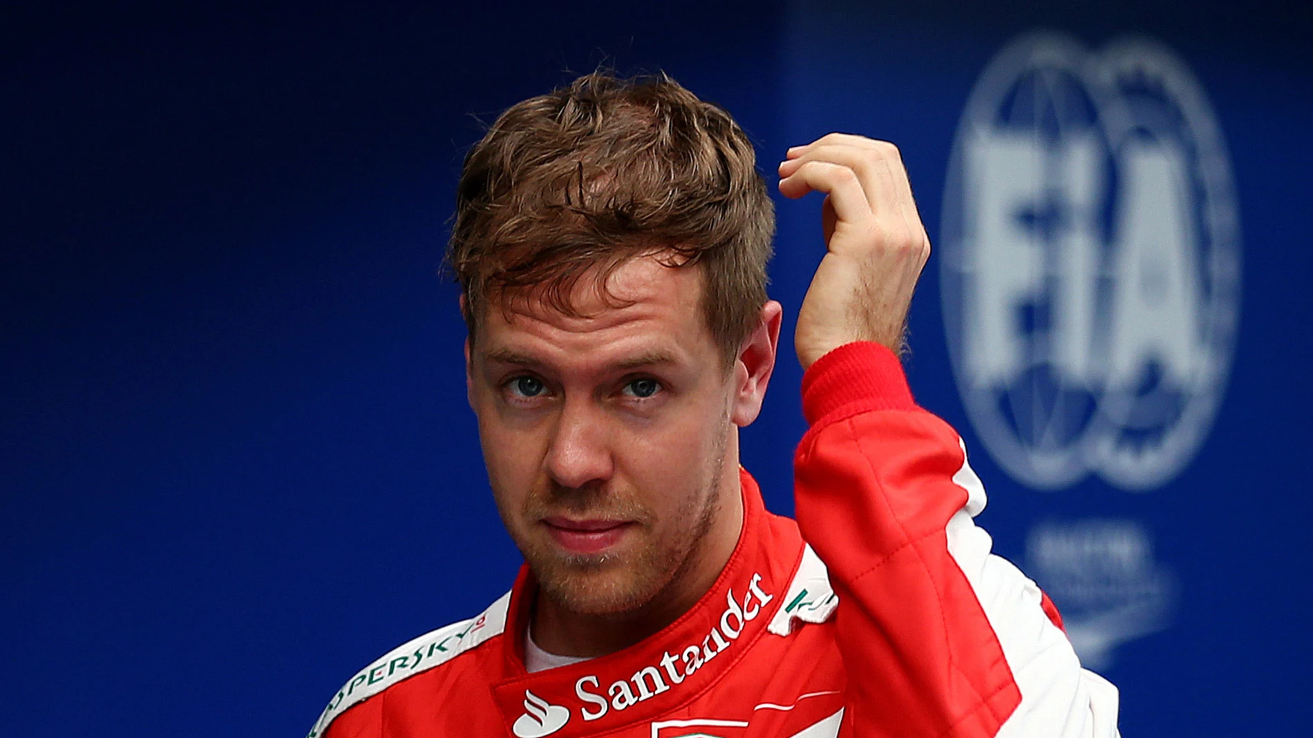 Vettel tras la clasificación de Sepang