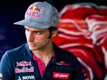 Carlos Sainz, en el pasado GP de Malasia