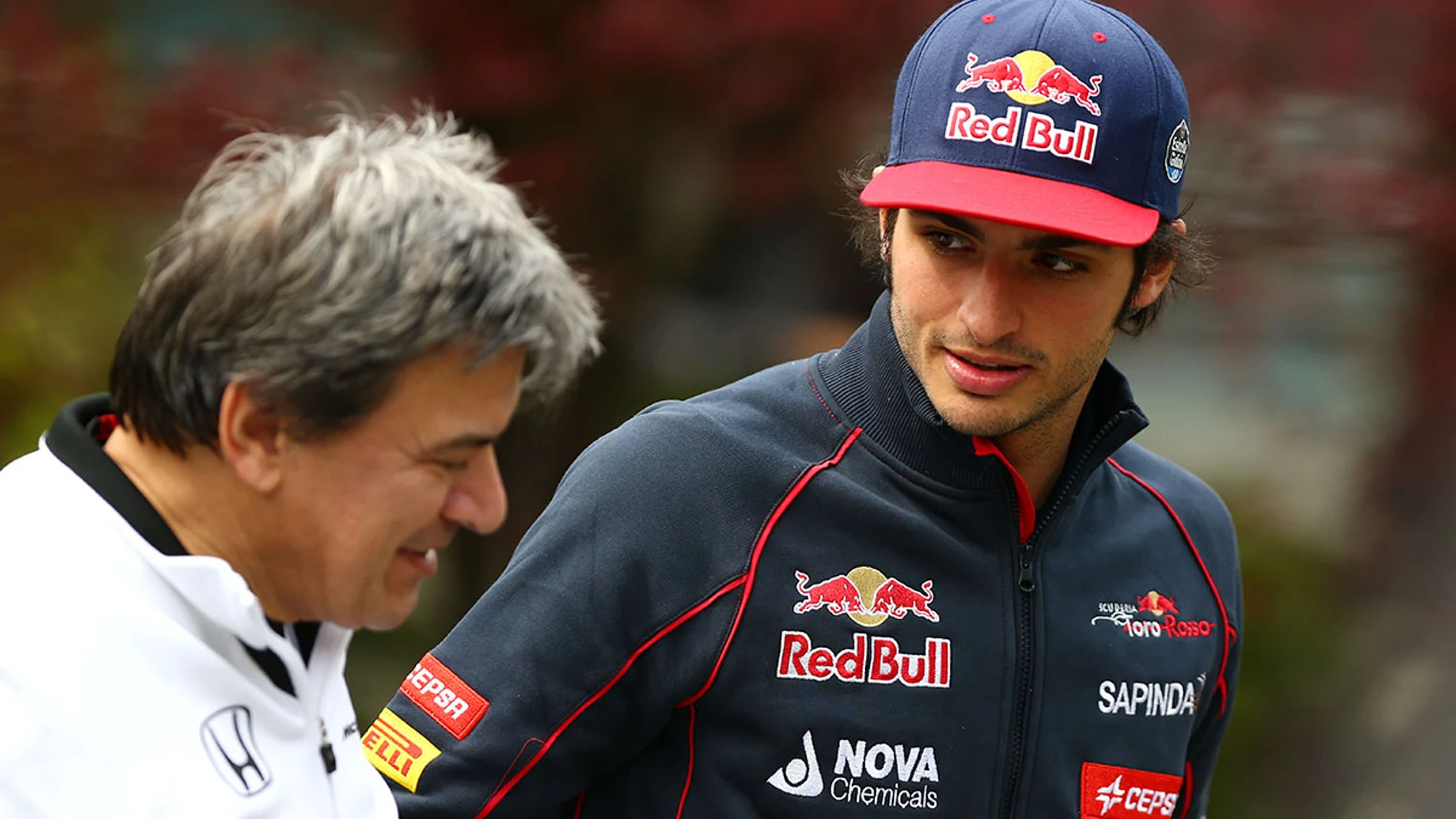 Carlos Sainz, en el trazado de Shanghái