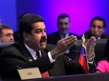 El presidente de Venezuela, Nicolás Maduro, en la Cumbre de Panamá El presidente de Venezuela, Nicolás Maduro, en la Cumbre de Panamá