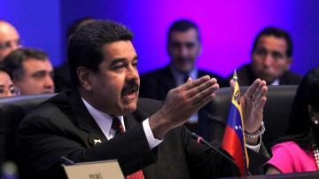 El presidente de Venezuela, Nicolás Maduro, en la Cumbre de Panamá