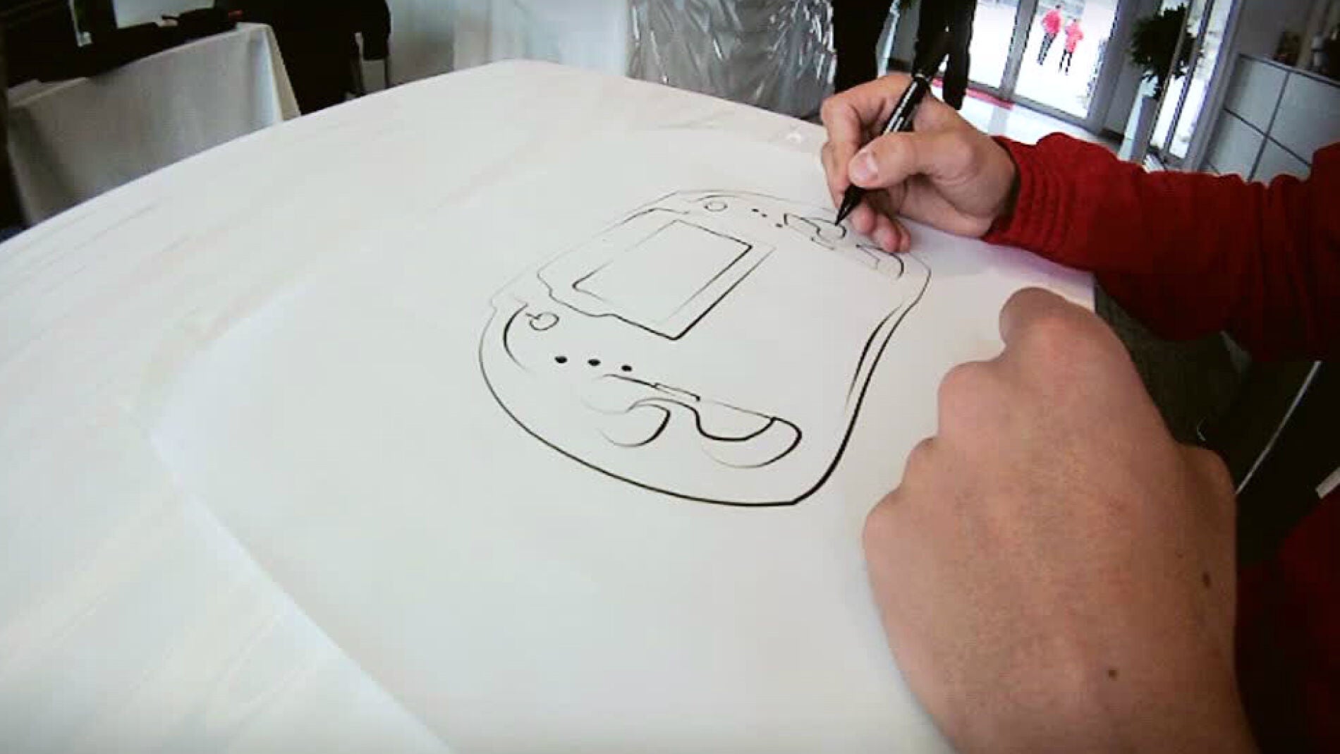 Merhi pinta el volante de su Manor