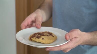 Cookie de chocolate en el microondas... ¿se puede ser más feliz?