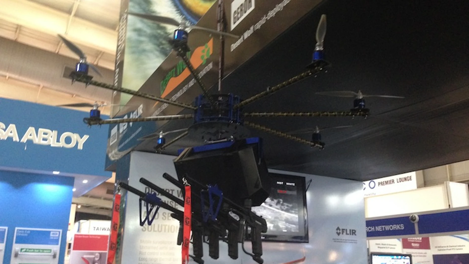 El dron 'Mofeta' El dron 'Mofeta'
