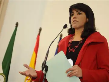 La líder de Podemos en Andalucía, Teresa Rodríguez. La líder de Podemos en Andalucía, Teresa Rodríguez.