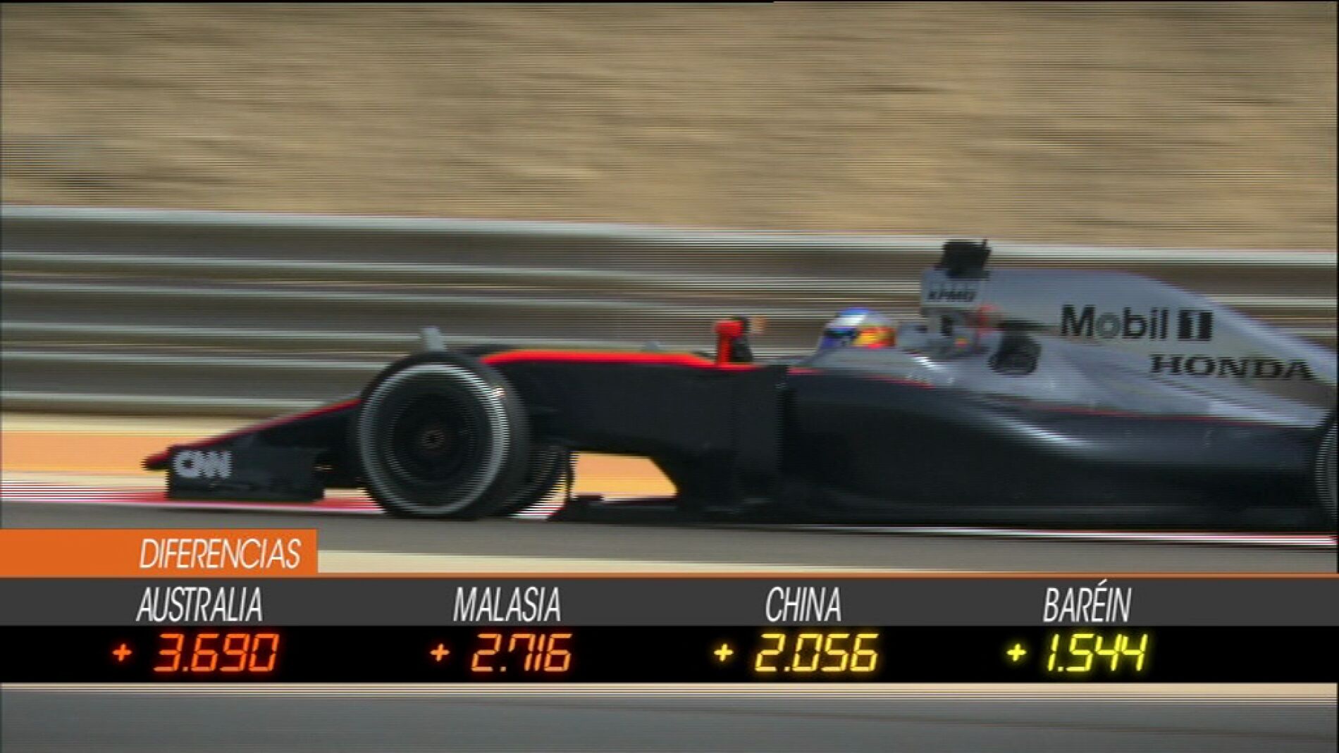  'Brotes verdes' en McLaren-Honda tras cuatro carreras