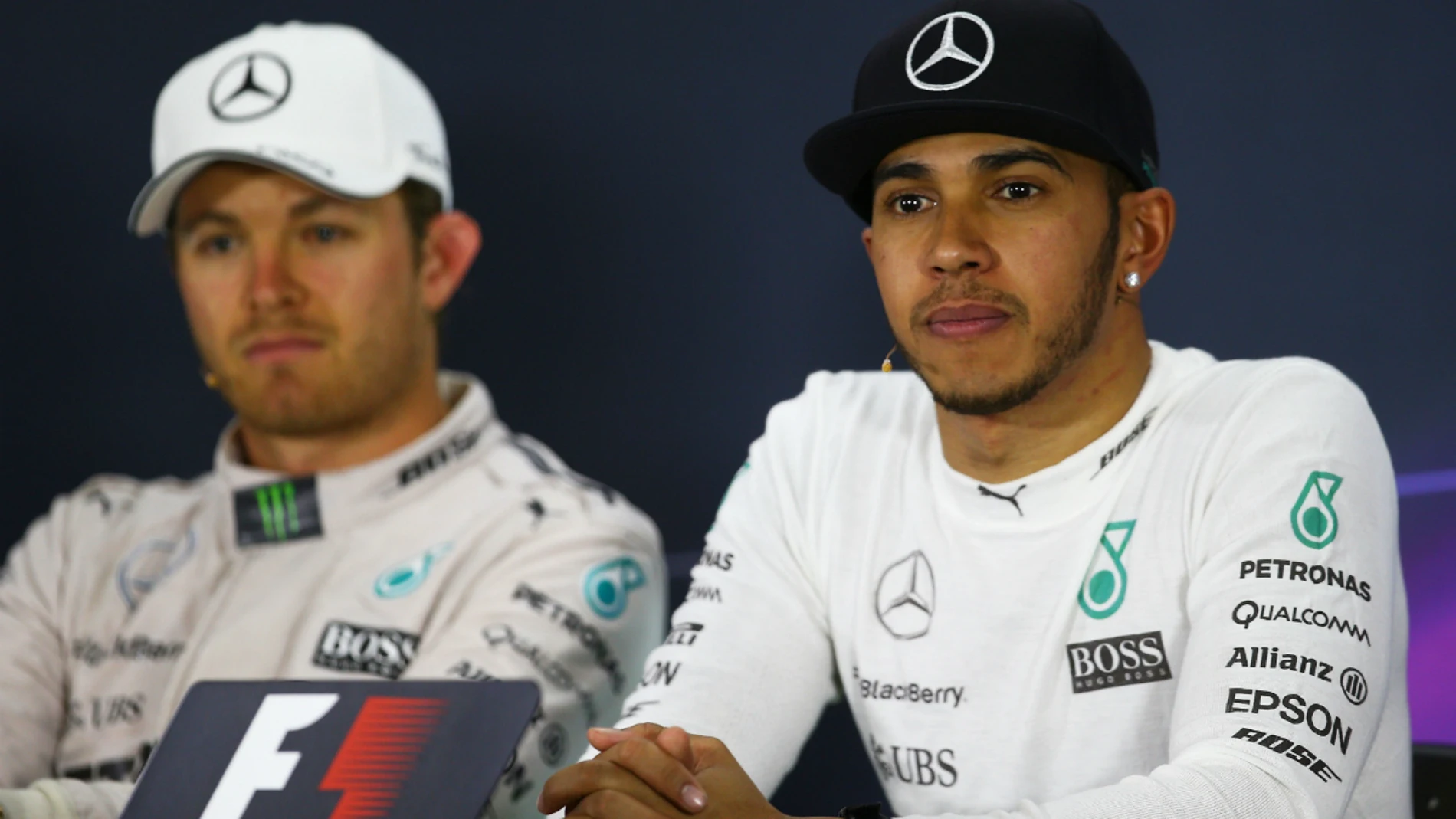 Rueda de prensa de China con Rosberg y Hamilton