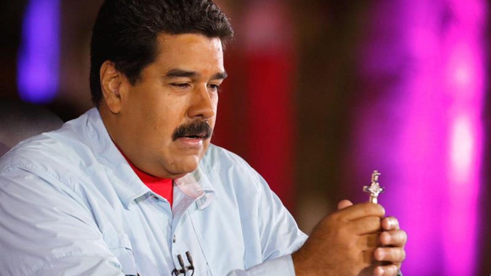 Nicol&aacute;s Maduro, presidente de Venezuela.