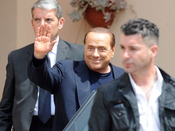 Silvio Berlusconi, en Milán
