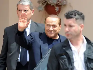 Silvio Berlusconi, en Milán Silvio Berlusconi, en Milán