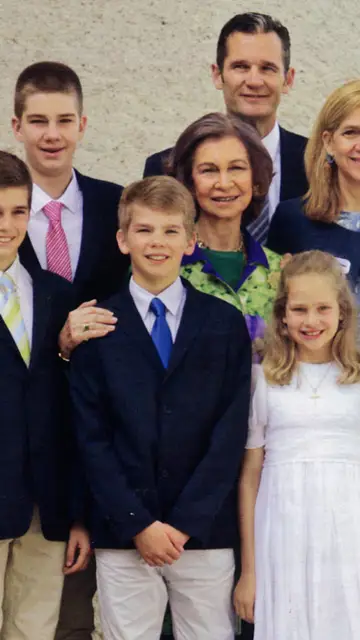 Irene Urdangarín celebró su comunión en Suiza Irene Urdangarín celebró su comunión en Suiza