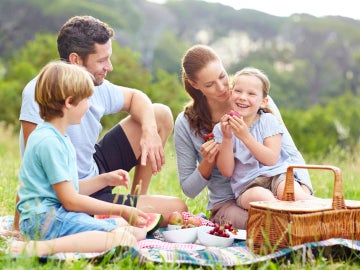 El sol, el calor, un buen parque… y todo lo imprescindible para un buen picnic