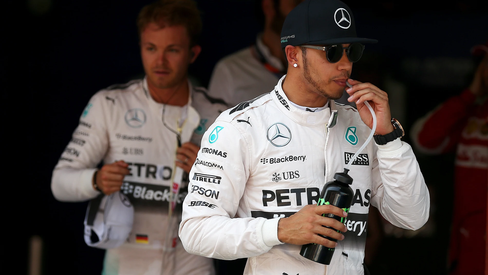 Hamilton tras la clasificación de Montmeló