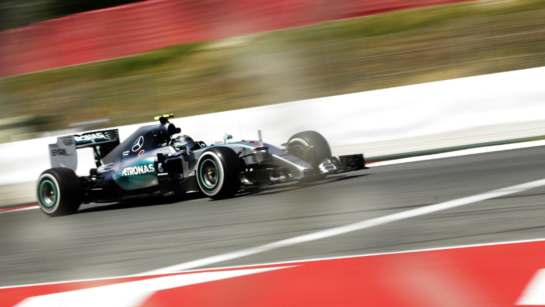 Nico Rosberg, en Barcelona