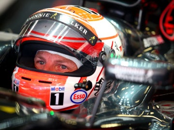 Button, a bordo del McLaren