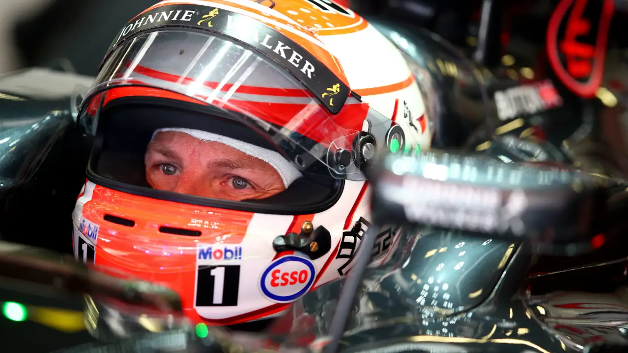 Button, a bordo del McLaren