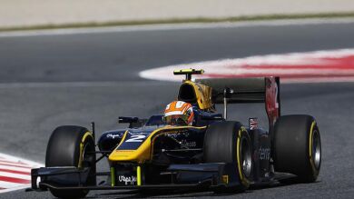 Lynn se impone a Vandoorne en la segunda carrera de GP2 en Barcelona