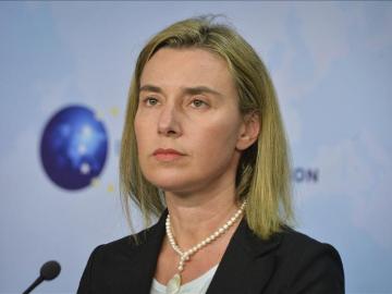 La representante de Política Exterior de la Unión Europea, Federica Mogherini