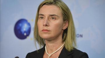 La representante de Política Exterior de la Unión Europea, Federica Mogherini