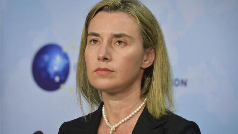 La representante de Pol&iacute;tica Exterior de la Uni&oacute;n Europea, Federica Mogherini