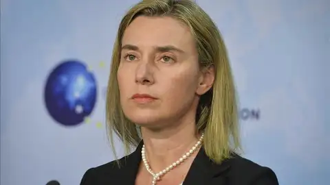 La representante de Política Exterior de la Unión Europea, Federica Mogherini La representante de Política Exterior de la Unión Europea, Federica Mogherini