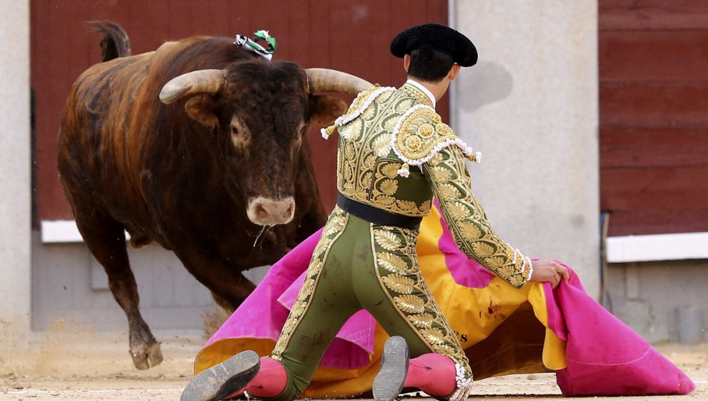 El diestro Jiménez Fortes recibe a portagayola a su segundo tor