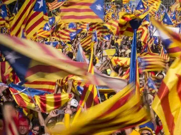 Esteladas en Cataluña Esteladas en Cataluña