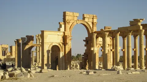 Ruinas de Palmira, en Siria Ruinas de Palmira, en Siria