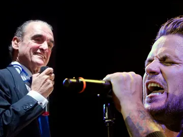 Mario Conde y Dani Martín Mario Conde y Dani Martín