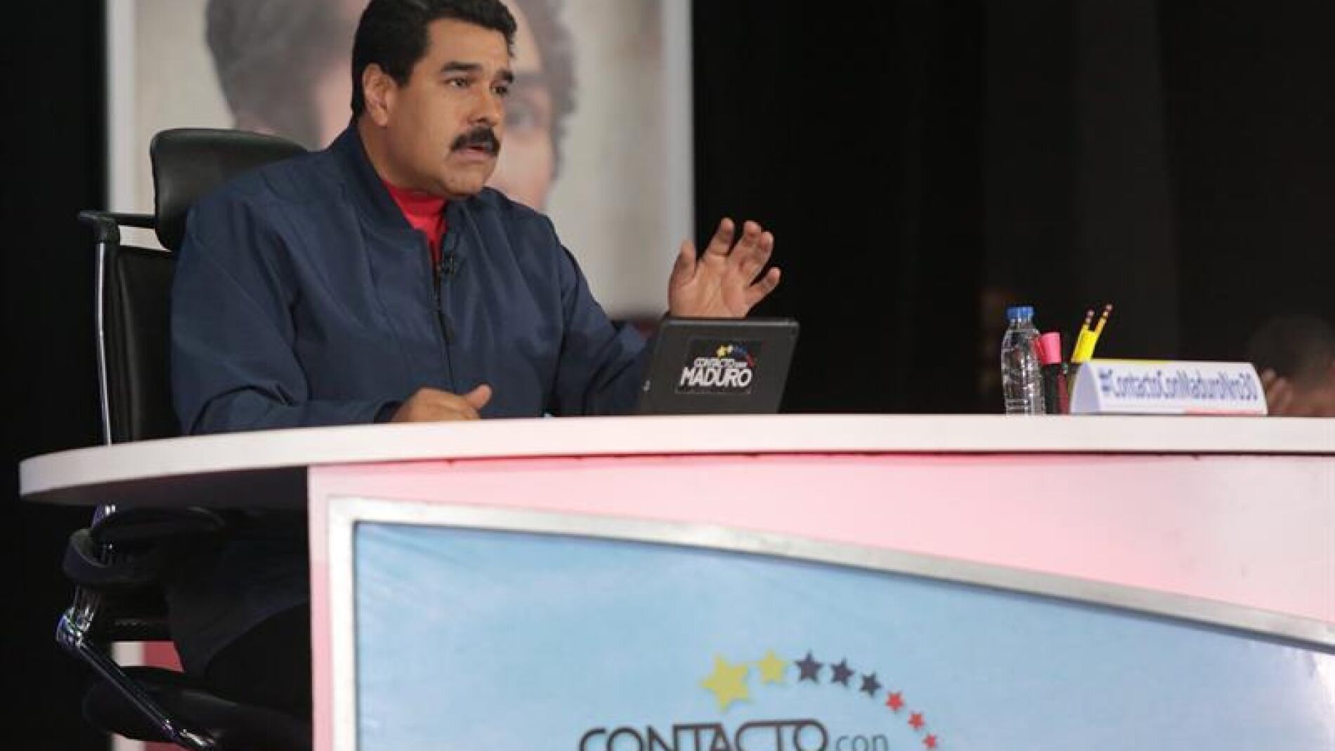Nicol&aacute;s Maduro, en su programa de televisi&oacute;n