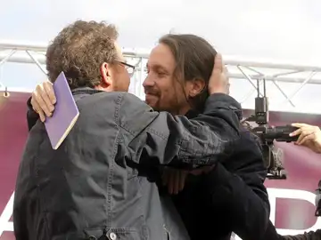 Pablo Iglesias y su padre, Javier Iglesias Pablo Iglesias y su padre, Javier Iglesias
