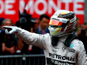 Lewis Hamilton, victorioso en Q3 de Mónaco