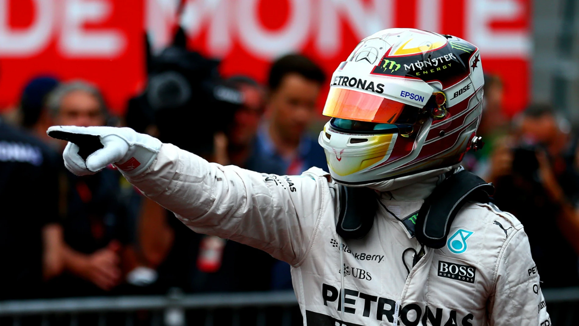 Lewis Hamilton, victorioso en Q3 de Mónaco