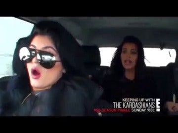 Accidente de coche de las hermanas Kardashian