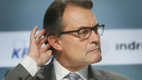 Artur Mas, durante la reunión del Círculo de Economía Artur Mas, durante la reunión del Círculo de Economía