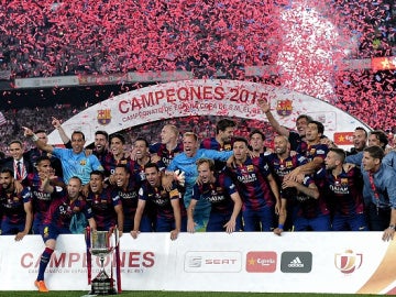 El FC Barcelona gana la Copa del Rey 2015
